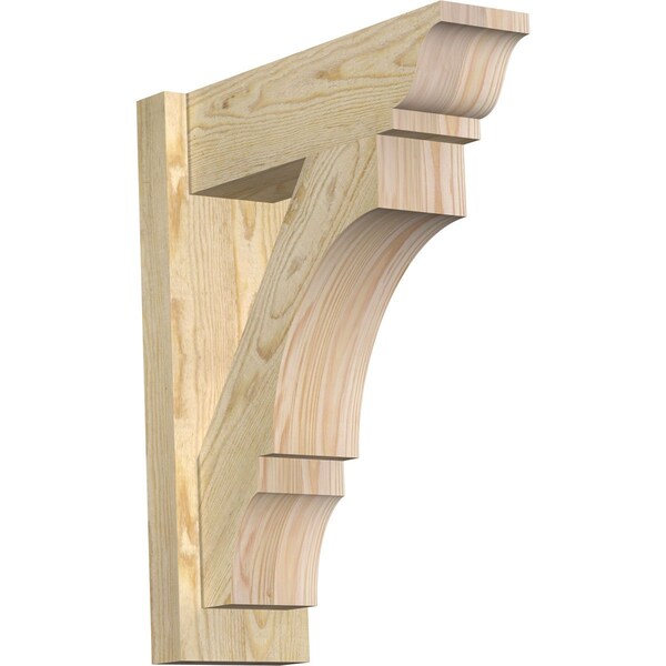 Ekena Millwork Balboa Rough Sawn Traditional Outlooker, Douglas Fir, 6"W x 18"D x 22"H OUT06X18X22BOA01RDF - main